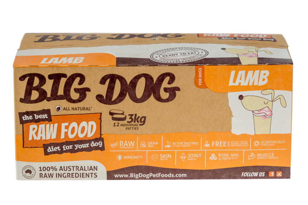 Big Dog Raw Pet Food - Lamb | Mudpuddle Pets